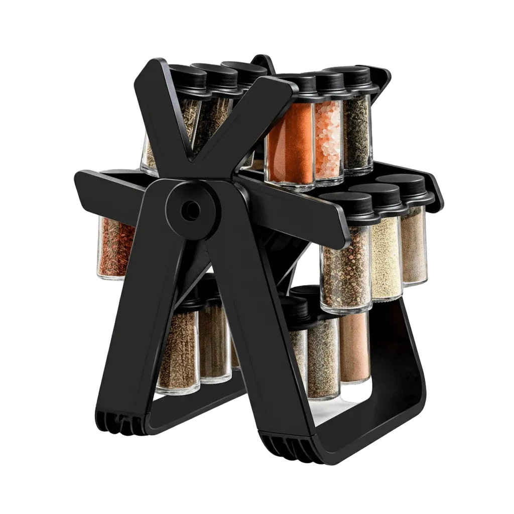 18 Jar Rotating Spice Rack